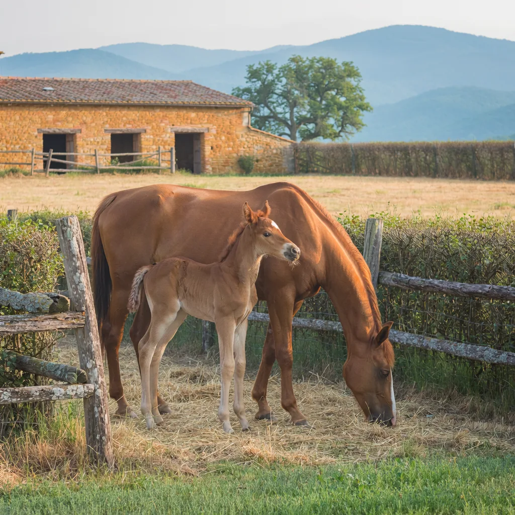 Élevage de chevaux, Centre équestre d'Artemare, Artemare